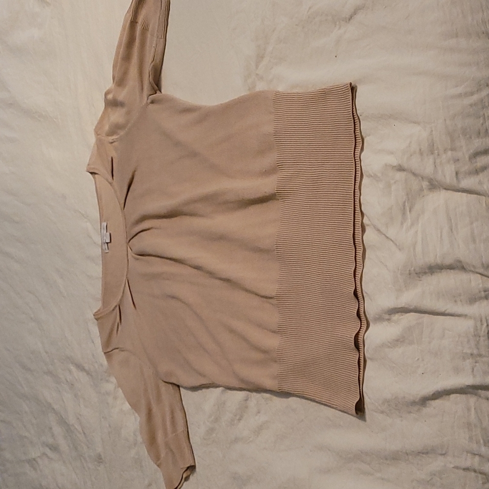 New York & Company beige sweater